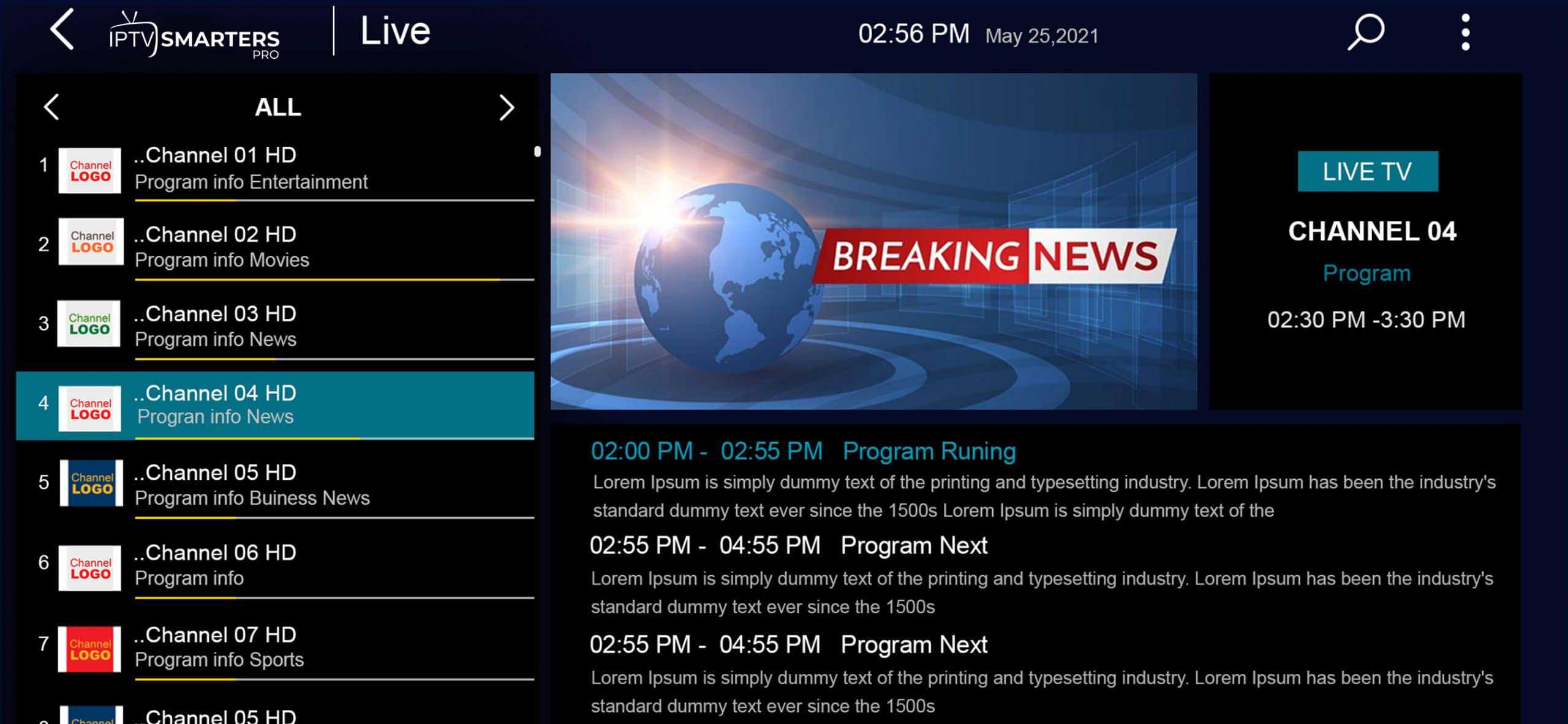 Iptv smarters pro